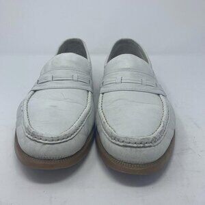 Deer stags size 11M white slip on shoes with box they are vintage￼